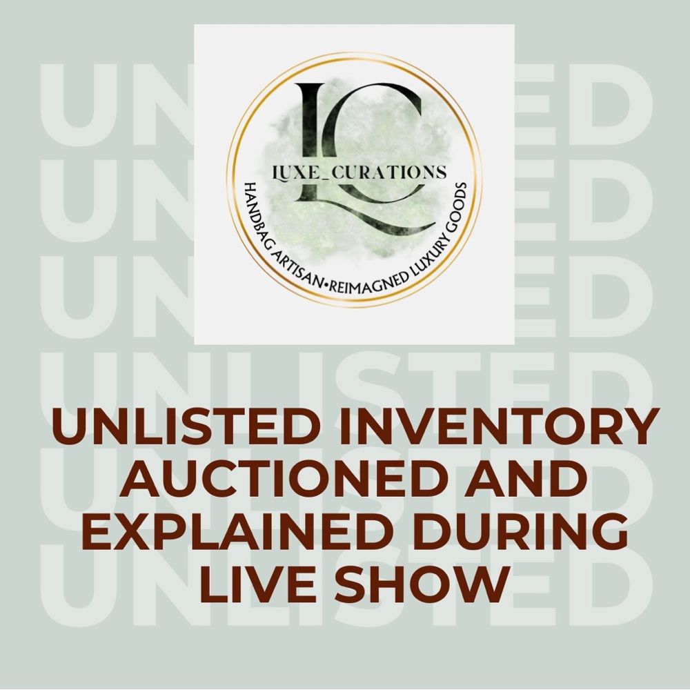 1-60 Unlisted Live Show Auction